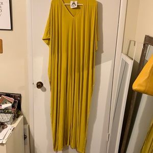 Yellow caftan